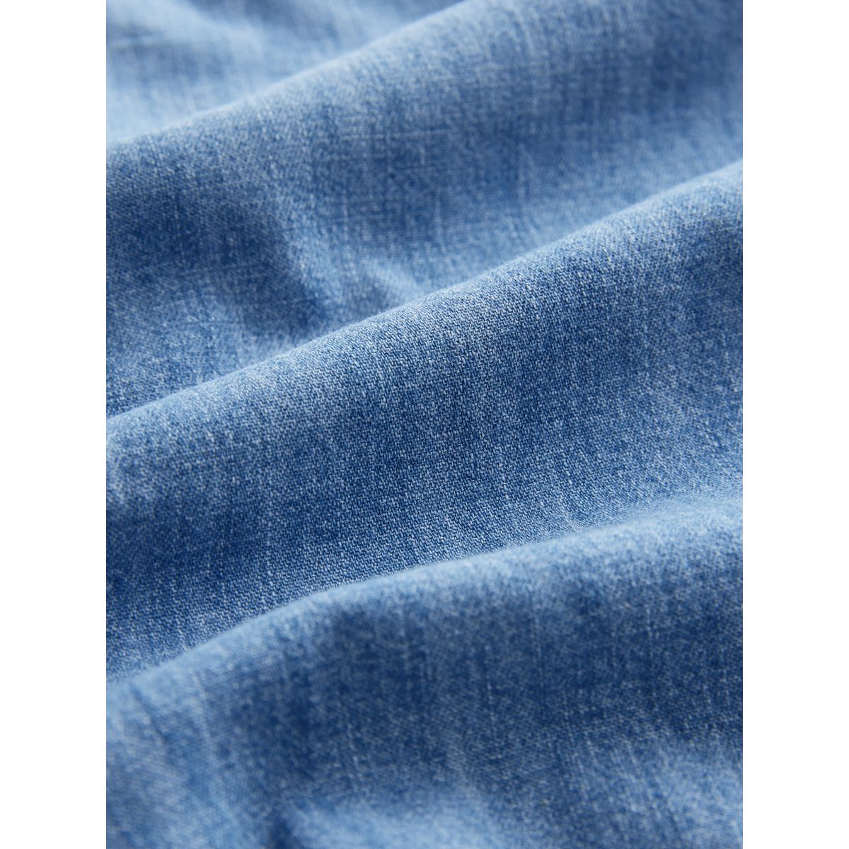 Combi-short en jean avec lien à nouer devant bleu moyen, NEXT