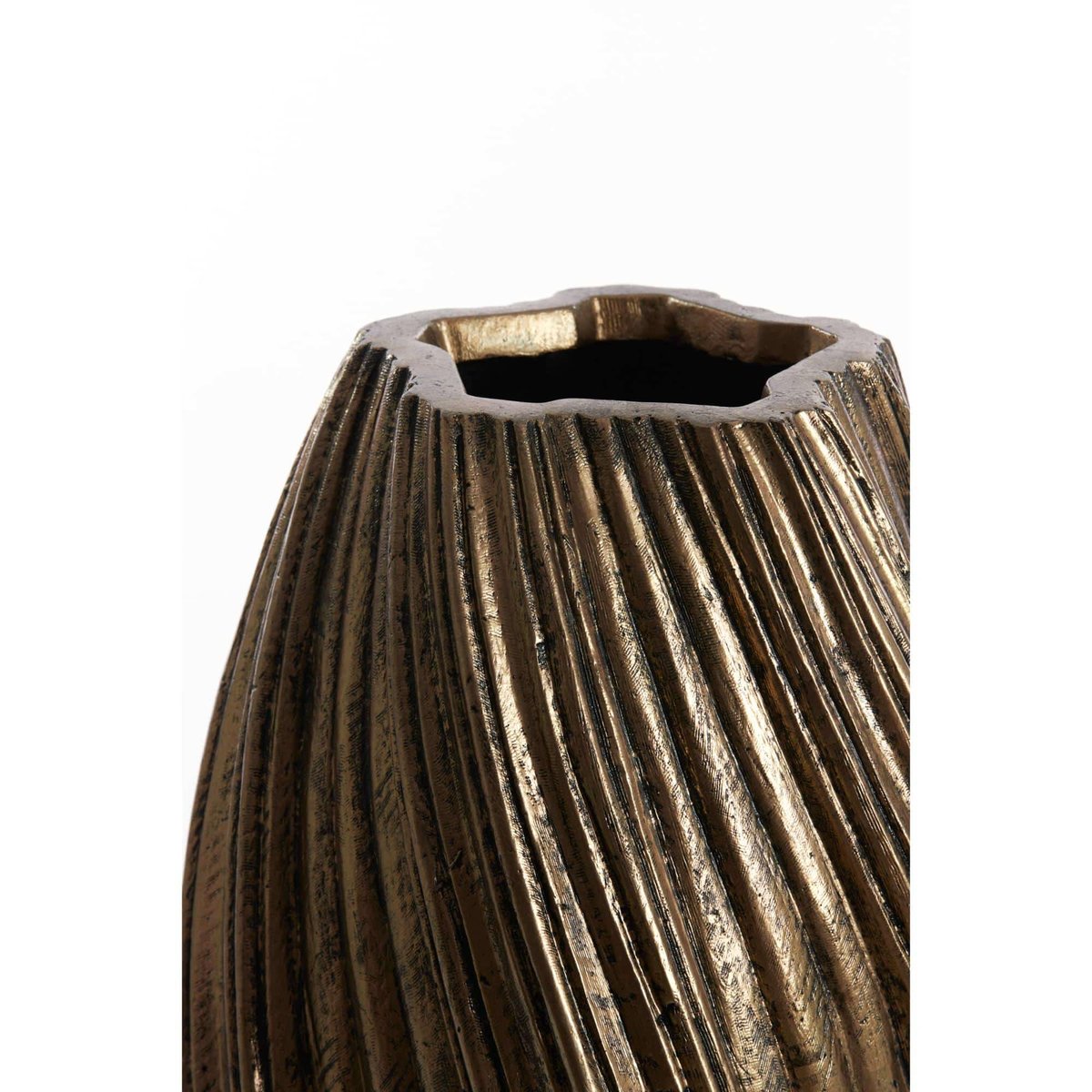 Vase Pierre YATUNG bronze, LIGHT & LIVING