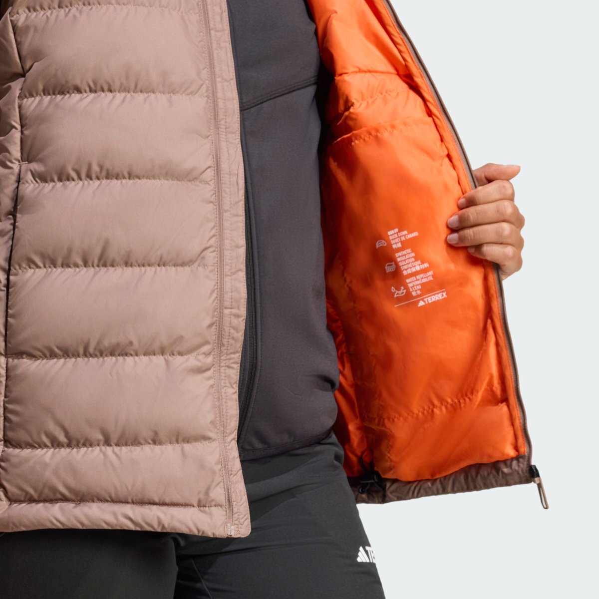 Doudoune Légère Climawarm Terrex Multi Doudoune Légère Climawarm Terrex Multi trace brown, adidas Performance