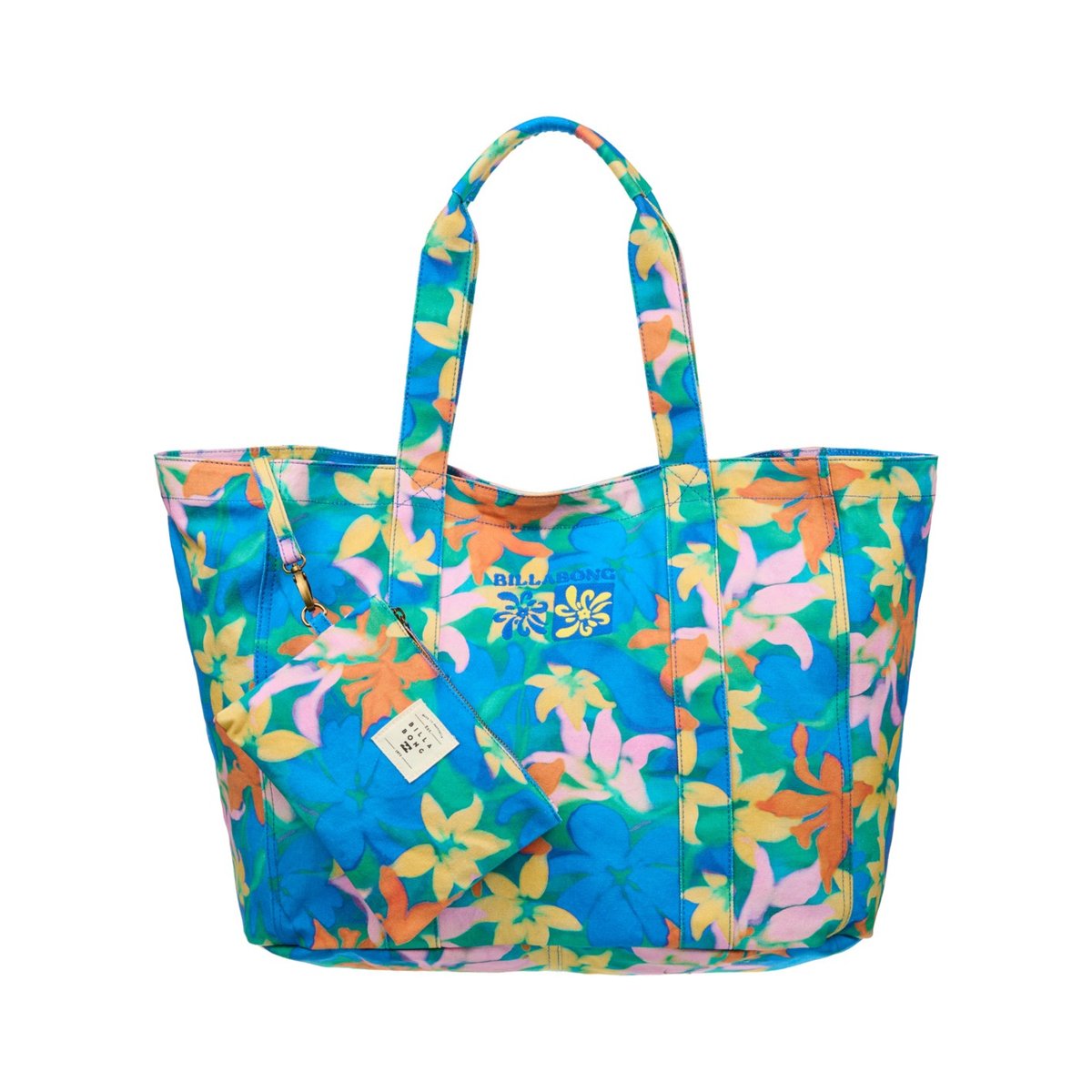 Tote bag PLAYA DEL SOL bleu agua flores, BILLABONG