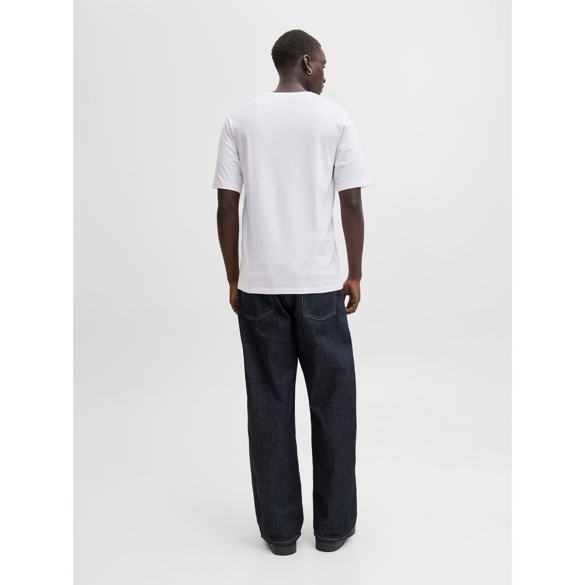 T-Shirt noire - black, JACK & JONES