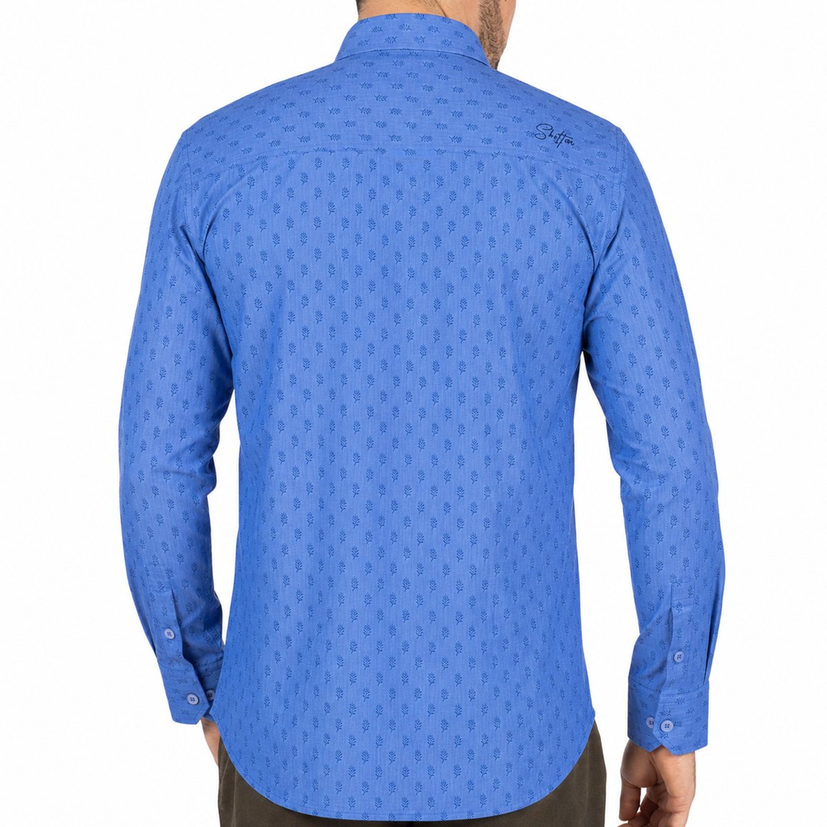 Chemise flowers style ciel, SHILTON