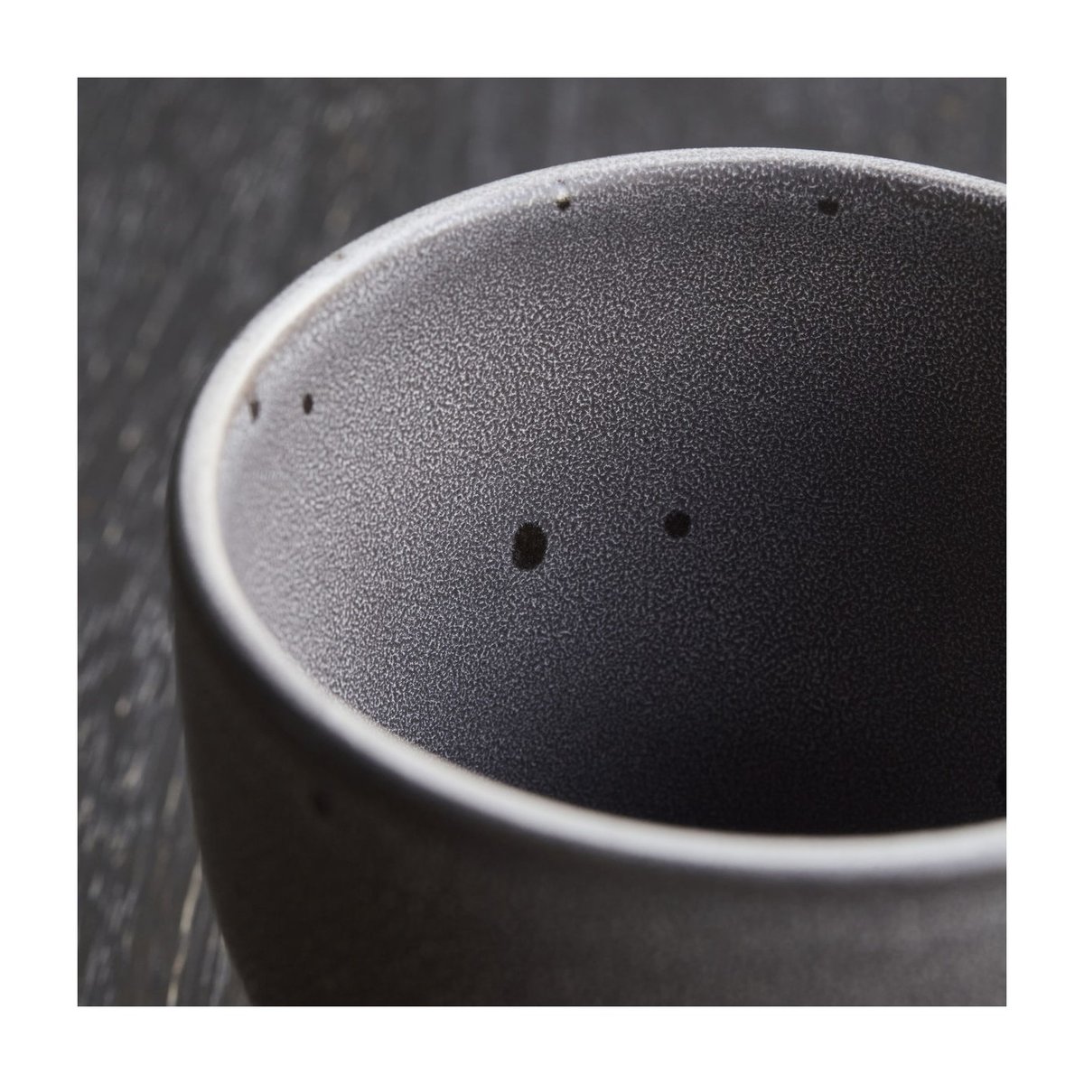 Lot de 4 Tasses thermo Liss gris foncé, HOUSE DOCTOR