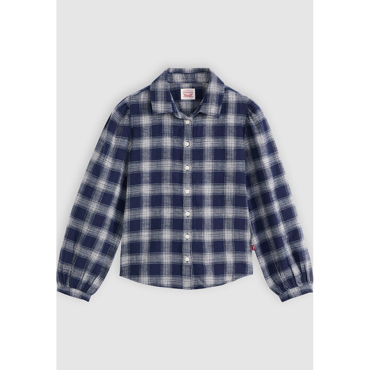 Journey Western overhemd geruit marine, LEVI'S