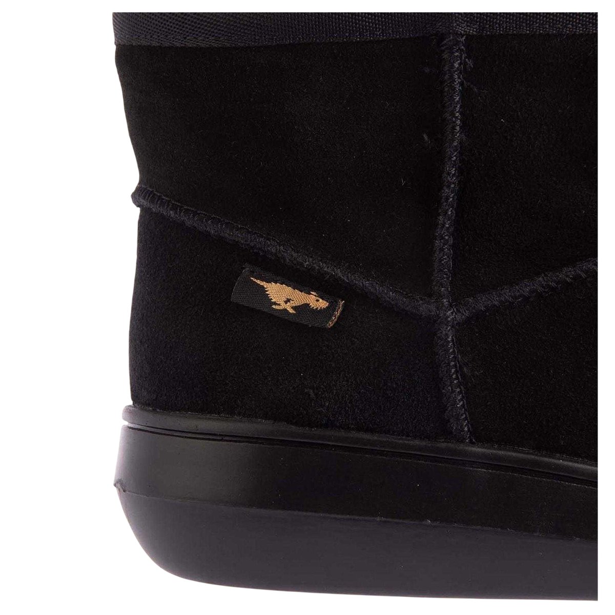 Bottines unies en daim SUGAR RUSH noir, ROCKET DOG