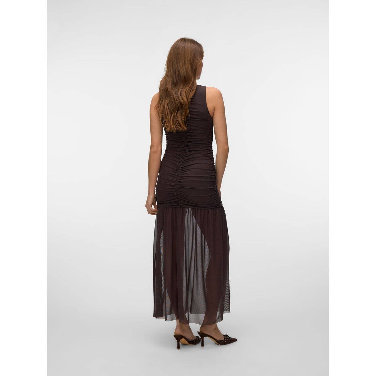 Robe marron - chocolate torte, VERO MODA