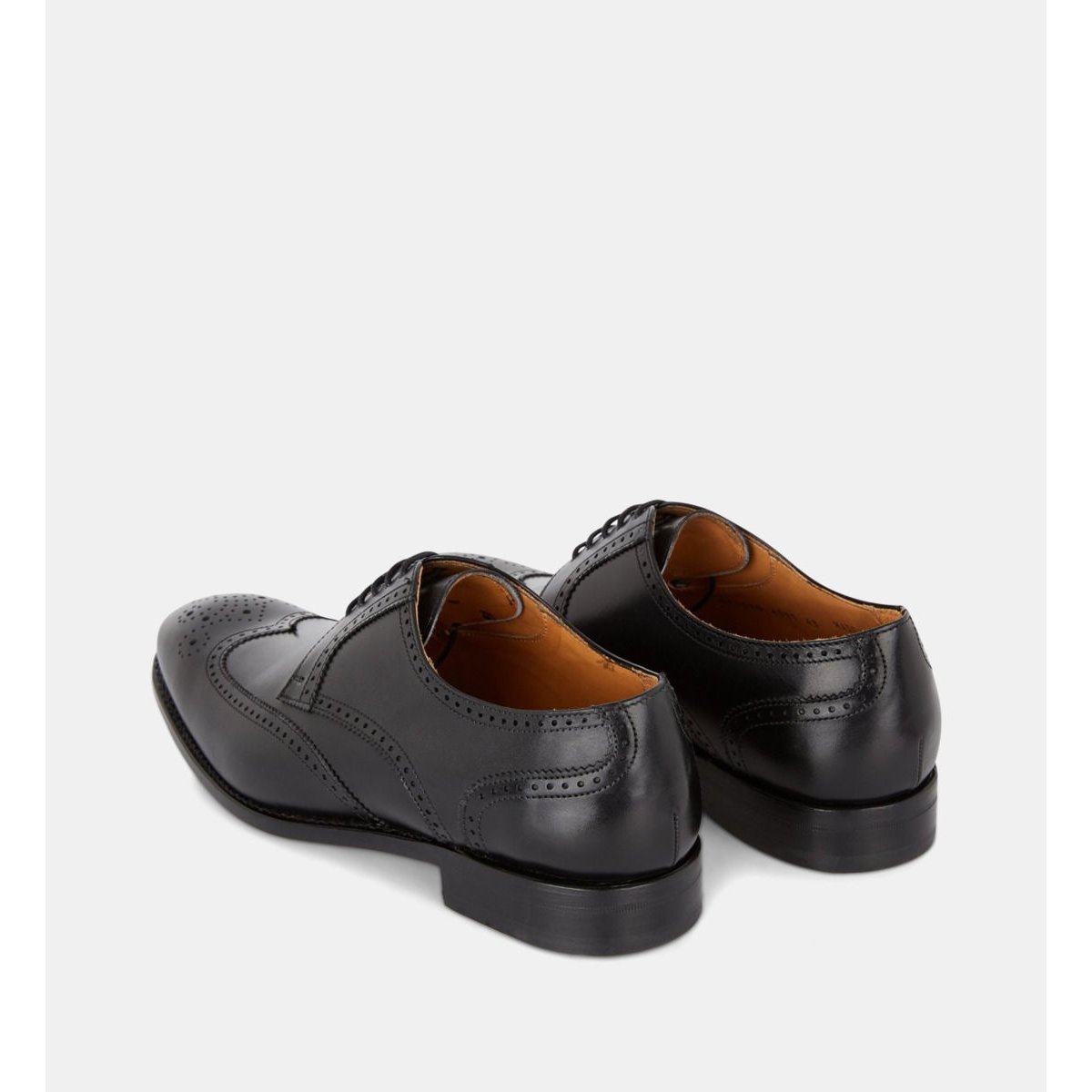 Derbies temple cuir pleine fleur goodyear noir, COMPTOIR GL
