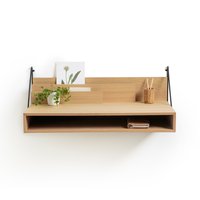 Trigala wall desk, light oak wood, La Redoute Interieurs | La Redoute