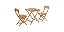 Ensemble table et chaises de jardin