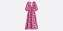 vestido estampado flores mujer