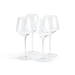 Lote de 4 copas de vino blanco, Zonza