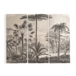 Lote de 3 lonas estampadas, Wekoso