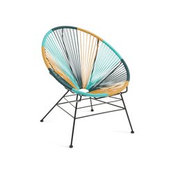 Sillón de jardín de resina tejida, Selya