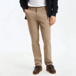 Pantalón chino, regular, Signature FRANÇOIS