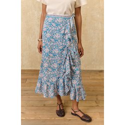 Falda midi floral, IMELDA