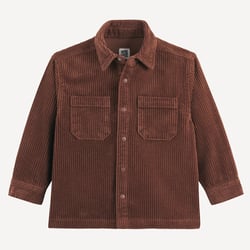 Sobrecamisa de pana acanalada
