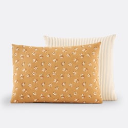 Funda de almohada de algodón lavado, Francine