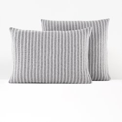 Funda de almohada de algodón jersey Archi