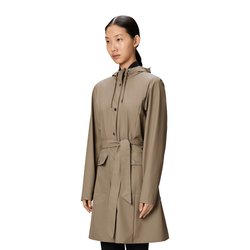Cazadora impermeable con cintura ajustada CURVE