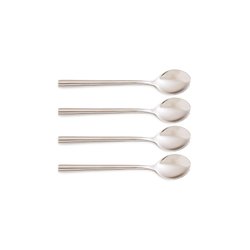 Lote de 4 cucharillas de café de acero inoxidable, Katherine