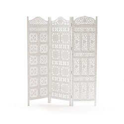 Biombo estilo celosía, Aima