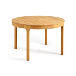 Mesa redonda Ø120 cm con extensión, Amalrik