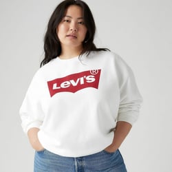 Sudadera de cuello redondo con logotipo