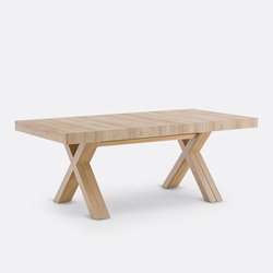 Mesa extensible con 18 cubiertos, Albani