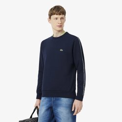 Sudadera de tejido polar con franja