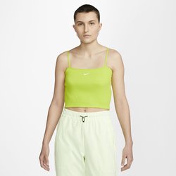Camiseta sin mangas corta y ajustada, tirantes finos