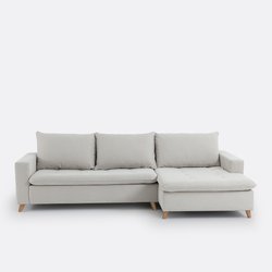 Sofá rinconero derecho con textura, Milare