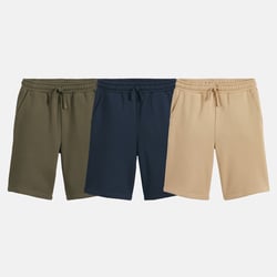 Lote de 3 bermudas de forro polar