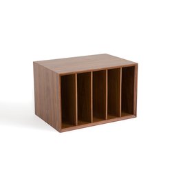 Armario vinilos 60 x 42 cm nogal, Archivita XL