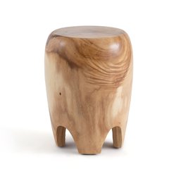 Mesa auxiliar de madera de suar macizo Jorkins