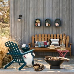 Sillón estilo Adirondack Zeda de acacia