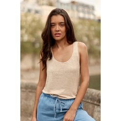 Camiseta de tirantes cuello redondo, DIANE