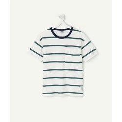 Camiseta de manga corta a rayas