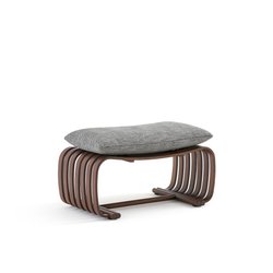 Puff de bambú Zhao, design E.Gallina