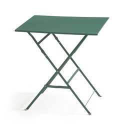 Mesa plegable cuadrada de hierro , Ozevan