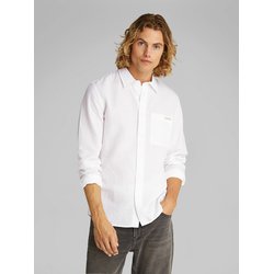 Camisa de algodón y lino