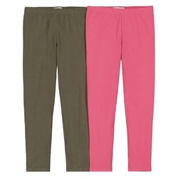 Lote de 2 leggings lisos