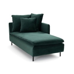 Chaise longue modulable de terciopelo Pr. 179 cm, Ivete