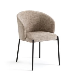 Sillón de mesa terciopelo chenilla, Kinna