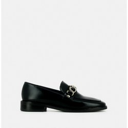 Mocasines de piel con punta cuadrada Dionette