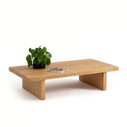 Mesa de centro de roble macizo, an. 150 cm, Vova