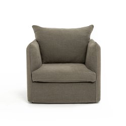 Sillón de lino grueso stonewashed, Neo Chiquito