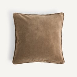 Funda de cojín de terciopelo de algodón lavado, Parma