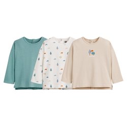 Lote de 3 camisetas de manga larga