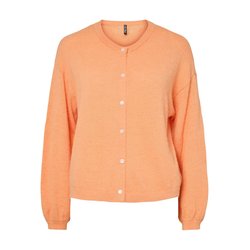 Chaqueta de botones con cuello redondo