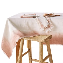 Mantel de lino tie and dye Sunrise